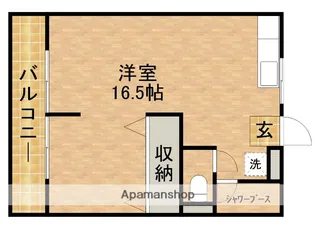 コーポ宏東A【1階】の間取り