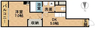 ゴールドサークル尾張町【2階】の間取り