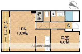 東海ホーム鴨江【2階】の間取り