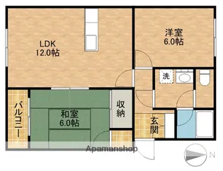 フェニックス【2階】の間取り