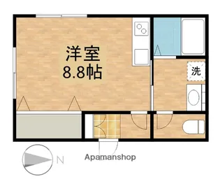 フェリオス【2階】の間取り