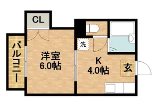 ラウム・ブリランテ【2階】の間取り