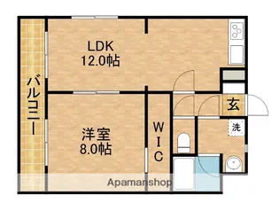 RAFFINE泉【1階】の間取り