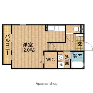 メゾン道原【1階】の間取り