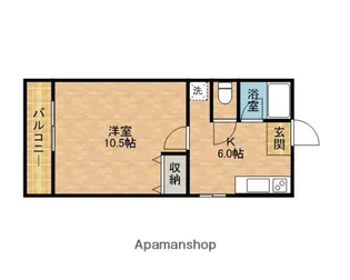シティハイムグレース【2階】の間取り