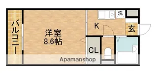 CUSTOM中島【2階】の間取り