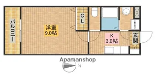 ブリアール【2階】の間取り