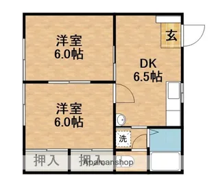 グランドヒルズ【1階】の間取り