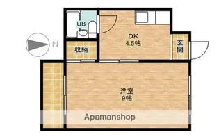 マウンテンⅢ【3階】の間取り
