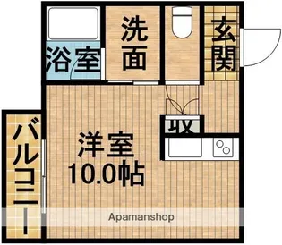 シアトル【4階】の間取り