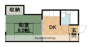 小池グリーンハイツ【202号室】の間取り