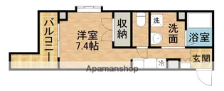 クリエイトダイアナⅠ【3F号室】の間取り