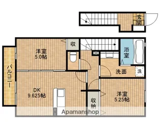 フォレストⅡ【2階】の間取り