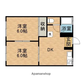 フォーブル藤枝【2階】の間取り
