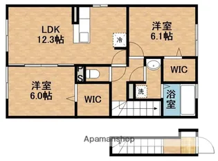 プライム【2階】の間取り