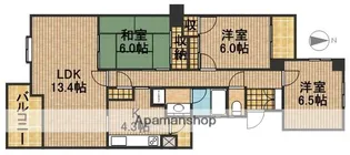 佐鳴湖パークタウン12号棟【5階】の間取り