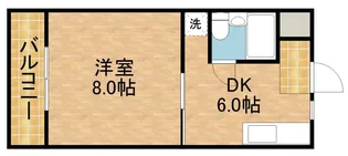 ハイツ天龍Ⅰ【103号室】の間取り