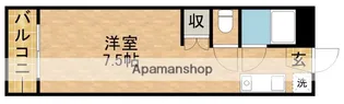 リバティ東伊場【302号室】の間取り