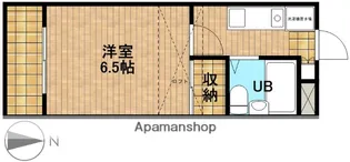 上島ロイドアパートB【2階】の間取り