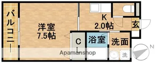 リバティー【2階】の間取り