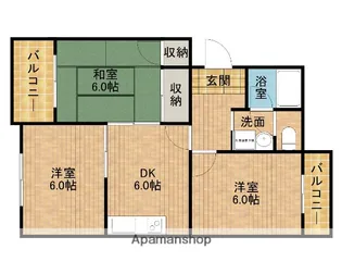 アクリティブⅠ【1階】の間取り
