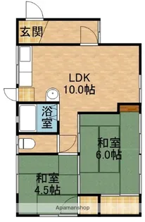 静岡県浜松市中央区富塚町【一戸建】の間取り