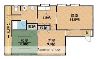 藤田アパート【301号室】の間取り