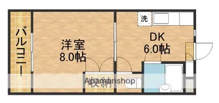 シャンブル24【2階】の間取り