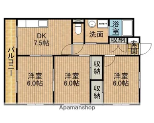 ウィステリア【1階】の間取り