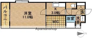 コートリー【2階】の間取り
