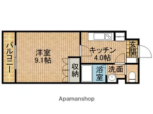 カーサフェリーチェ【1階】の間取り
