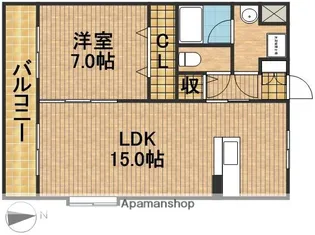CIAOバンビーナ【1階】の間取り