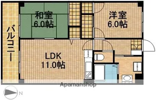 センチュリー21【2階】の間取り