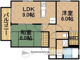 シャルムコートⅢ【1階】の間取り