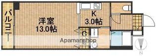 ROYAL ITAYA【2階】の間取り