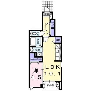 セレノカーサ【1階】の間取り