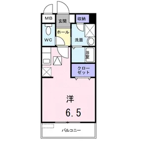 ドムス・セレーネ【1階】の間取り