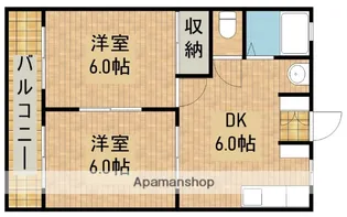セントラルハイツ【1階】の間取り