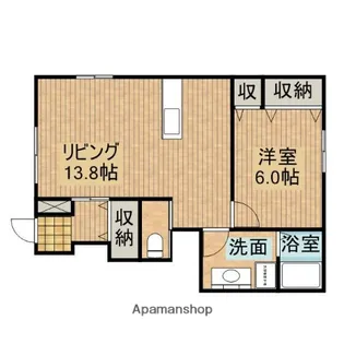 フレシール【1階】の間取り