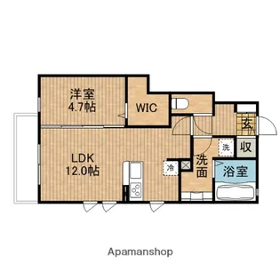 プランドールH【1階】の間取り