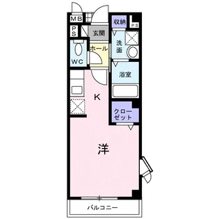 MILKY WAY【1階】の間取り