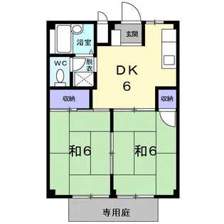 メゾンサカエ【1階】の間取り