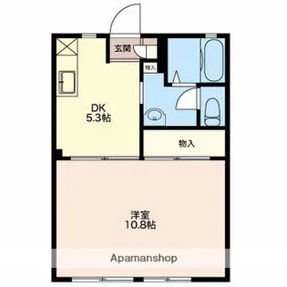 メイプルハウスC【103号室】の間取り