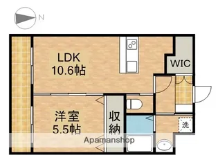 エスペランサ大門【2階】の間取り