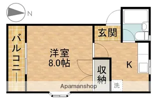 スペース8【2階】の間取り