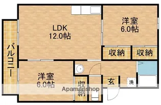 ラピスラズリ【1階】の間取り