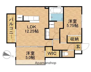 ドルチェヴィータ Ⅱ棟【1階】の間取り