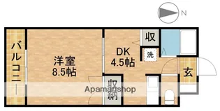エスペランサ上島【2階】の間取り