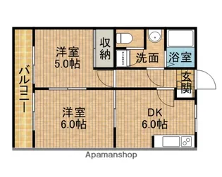 センチュリー21【2階】の間取り