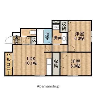 KINOKICA【1階】の間取り